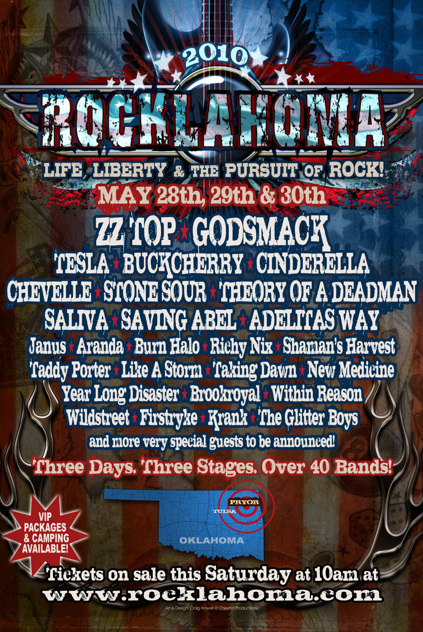 History Rocklahoma 2024 Pryor, OK