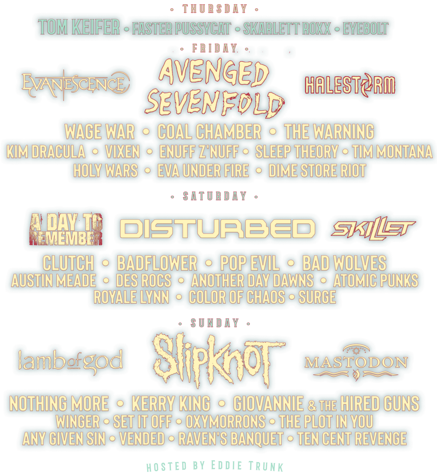 Rocklahoma 2024 Schedule Sindee